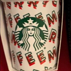 Starbucks MERRY COFFEE 2019 Christmas Mug Ornament